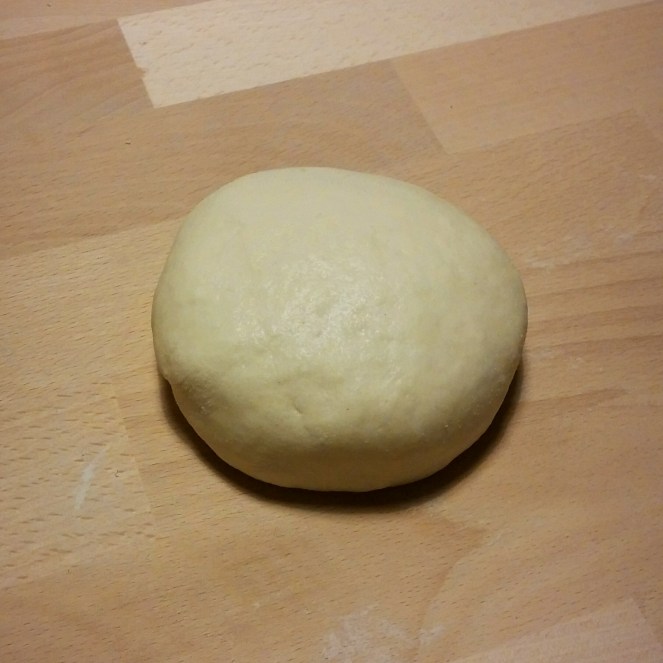 Impasto per pizza senza glutine.