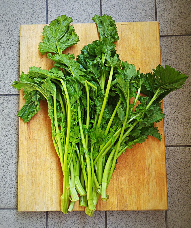 Rapone delle Murge o cime di rapa. Secondo alcuni studi pare sia molto efficace nella prevenzione dei tumori all'intestino, allo stomaco e alla vescica.