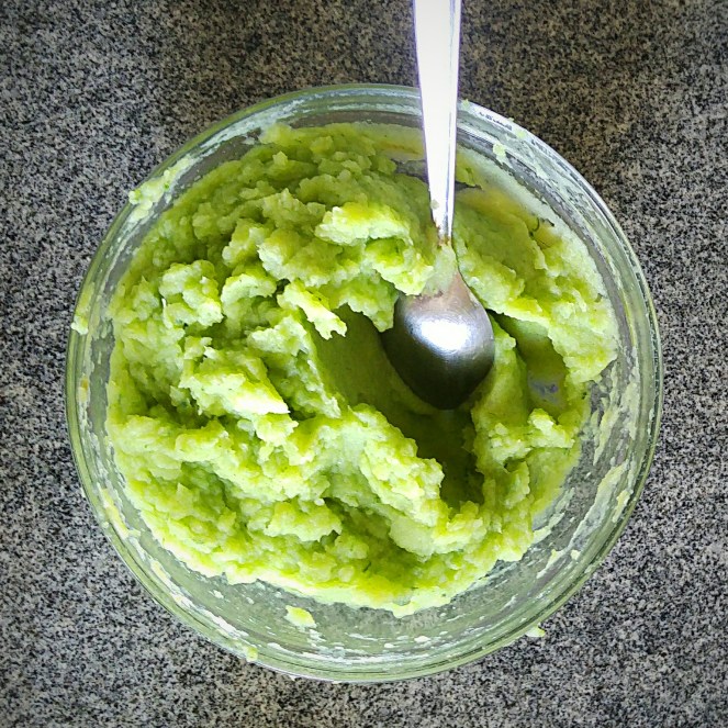 Purè di patate e porro.