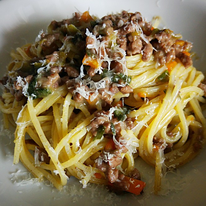 spaghetti glutenfree al ragù