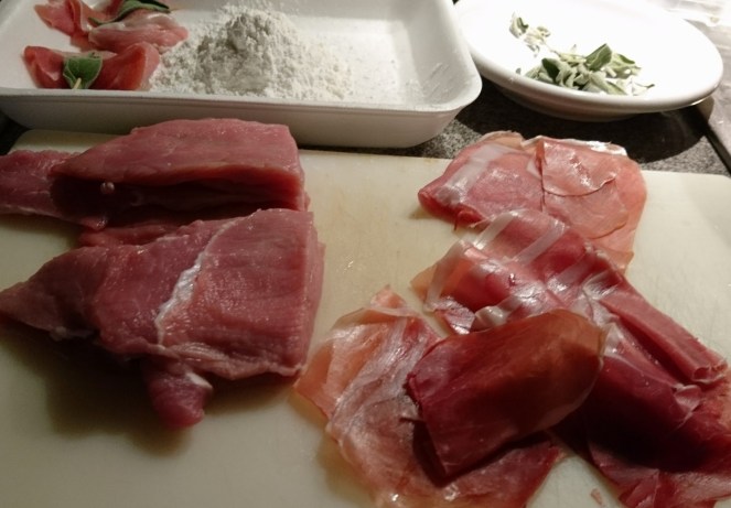 preparazione_saltimbocca_alla_romana_senza_glutine
